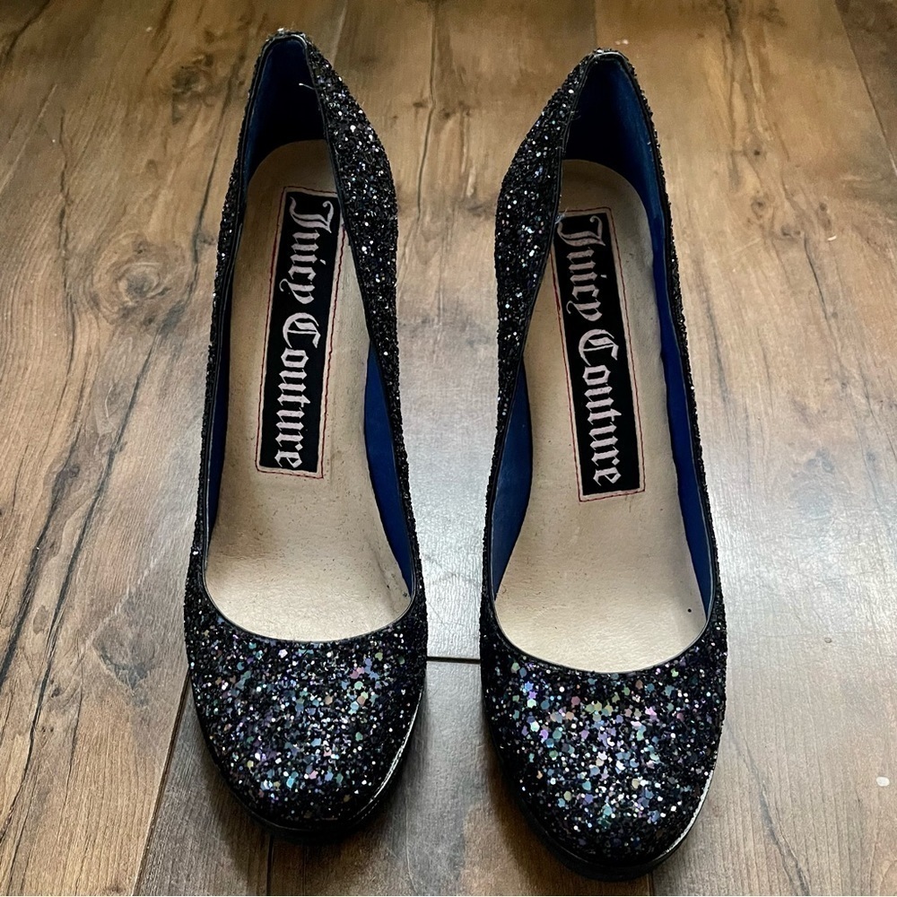 Sparkling Juicy Couture 4” heels - Picture 14 of 14